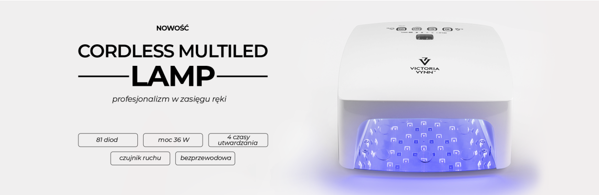 CORDLESS MULTILED LAMP - VICTORIA VYNN