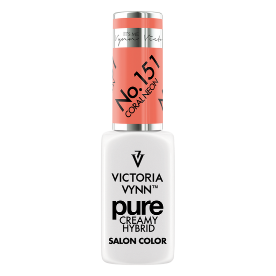 PURE CREAMY HYBRID 151 Coral Neon - VICTORIA VYNN