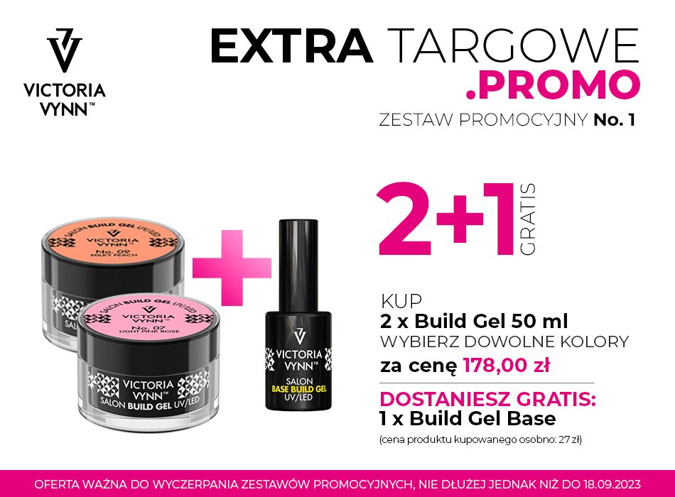 Promocja Extra Targowa No.1 BUILD GEL 50ml - VICTORIA VYNN